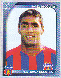 Banel Nicolita Steaua Bucuresti samolepka UEFA Champions League 2008/09 #511